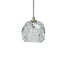 Pendente Cristal Vidro 1G9 9x10cm