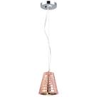 Pendente Cupula Em Vidro Cobre Metal Cromado Md4241/1cp Pendente Cupula Em Vidro Cobre Metal Cromado Md4241/1cp