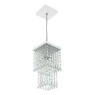 Pendente De Cristal Acrilico Spark Branco Maravilhoso