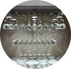 Pendente De Cristal K9 Base Retangular Para Sala Quarto Pendente De Cristal K9 Base Retangular Para Sala Quarto