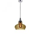 Pendente de Vidro Hoa 30,5cmx24,5cm Bella Iluminação Pendente de Vidro Hoa 30,5cmx24,5cm Bella Iluminação