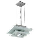 Pendente de vidro para 01 lâmpada 25 cm x 25 cm - Branco