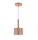 Pendente De Vidro Rose Gold 9cm