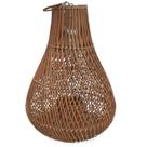 Pendente decorativo de rattan catharina (bege) 55cm