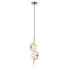 Pendente Deuce Champagne e Bronze Studio Luce PD1347