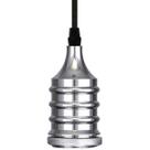 Pendente Dot Metal Wave Vintage Retro Cromado Taschibra