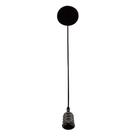 Pendente Dote Metal Wave Preto Perolado E27 Taschibra