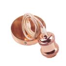 Pendente E27 Antigo Retro Vintage - Ouro Rosa