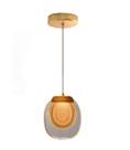 Pendente Éris Globo de Vidro Led Âmbar Bivolt Pendente Éris Globo de Vidro Led Âmbar Bivolt