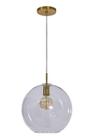 Pendente Esfera Globo Bola 30cm Dourado 236/1