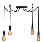 Pendente Estilo Industrial aranha - Estilo Moderno 4 fios 2 metros