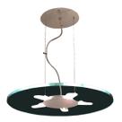 Pendente Flat Circular 43cm 5 Lamp. G-9 Pendente Flat Circular 43cm 5 Lamp. G-9