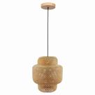 Pendente flora 310 fibra de bambu 1xe27 g-light