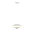 Pendente Flugo Branco (D)30cm (A)50cm Led 10W 3000K FLU1PD01BR030 BELLA ILUMINAÇÃO