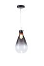 Pendente Glass Vase Fumê 33cm Led 5W 3000K Bivolt