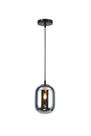 Pendente Glass Vidro Fumê 20cm 1E27