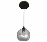 Pendente Globe Wave 2019 Fume E27 G Light