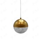 Pendente Globo Dourado 15cm Led 12W 3200K Bivolt