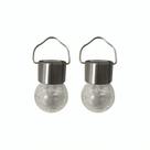 Pendente Globo Solar Multicolor LED 2UNID - Ecoforce Pendente Globo Solar Multicolor LED 2UNID - Ecoforce
