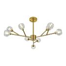 Pendente Gold Line Estolcomo 9 Bolas 36W 3 em 1