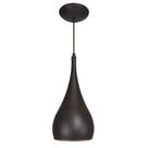 Pendente Gota Marrom Texturizado e Cobre - Rioprelustres - PD864-MAR/CO Pendente Gota Marrom Texturizado e Cobre - Rioprelustres - PD864-MAR/CO