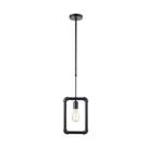 Pendente hash aço preto fosco e27 avant 489440007