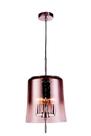 Pendente Hive Metal Vidro Cobre 27x25cm 3E14 PD1134 New Line