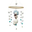 Pendente Infantil Artesanato Nuvens 23cm - HM0731