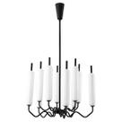 Pendente Isis ZR117-BK Preto Fosco e Branco 60 Cm LED 80W Starlux ST2674 Pendente Isis ZR117-BK Preto Fosco e Branco 60 Cm LED 80W Starlux ST2674