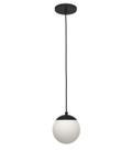Pendente Jabuticaba Preto 1 Bola/globo De Vidro. Pendente Jabuticaba Preto 1 Bola/globo De Vidro.