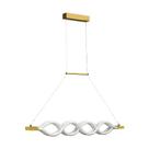 Pendente LED 38W Four Cord Bronze 3000K