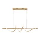 Pendente Led 45W 3000K Branco Quente 4000K Branco Neutro e 6000K Branco Frio 3150 Lumens Dourado Bivolt Nitrolux