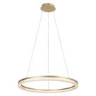 Pendente Led Aluminio Dourado 45w 3000k Anelo Pendente Led Aluminio Dourado 45w 3000k Anelo