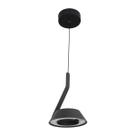 Pendente Led Aluminio Preto 16w 3000k Modern