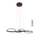 Pendente LED Infinity 75cm Com Controle 3 Tons Dimerizável