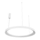Pendente Led Metal Aluminio 48w 3000k Giro