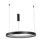 Pendente Led Metal Aluminio Grafite 36w 3000k Giro