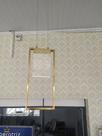 Pendente Led Moderno Dourado Bolhas