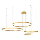 Pendente LED Open Cosmos 176W 3000K Dourado 4752Lm Bivolt Gmh Pendente LED Open Cosmos 176W 3000K Dourado 4752Lm Bivolt Gmh
