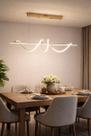 Pendente Led Opera 3000k 50w 100cm Gold Gmh Trade P-opera Gd