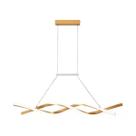 Pendente Led Sofia Infinity Dourado 1m 60w 3000k Cinderella