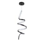 Pendente Led Spin 3000K 18W Metal Preto SL Iluminação Pendente Led Spin 3000K 18W Metal Preto SL Iluminação