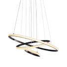 Pendente LED Taschibra Montreal 45 W Preto 3000K