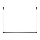 Pendente Led Tec Preto 1,20m 24w Branco Quente 3000k 1410lm Bella Pendente Led Tec Preto 1,20m 24w Branco Quente 3000k 1410lm Bella