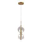 Pendente Led Toquio 4,6w 3000k Bronze e Transparente Bivolt Eletrorastro