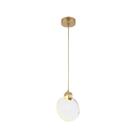 Pendente Led Zoe Dourado 3000K Nordecor 2412 Pendente Led Zoe Dourado 3000K Nordecor 2412