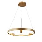 Pendente Lilla Dourado 60cm Led 48W 3000K Bivolt