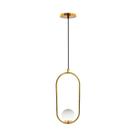 Pendente Lira Boll Oval Bronze 18,5cm 1X G9 Bivolt - Caisma - 7640BZ Pendente Lira Boll Oval Bronze 18,5cm 1X G9 Bivolt - Caisma - 7640BZ