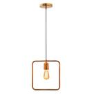Pendente Lira Quadrado Ouro 25cm - Caisma - 7602OU Pendente Lira Quadrado Ouro 25cm - Caisma - 7602OU