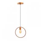 Pendente Lira Redondo Cobre Rose 30cm - Caisma - 7601CR Pendente Lira Redondo Cobre Rose 30cm - Caisma - 7601CR